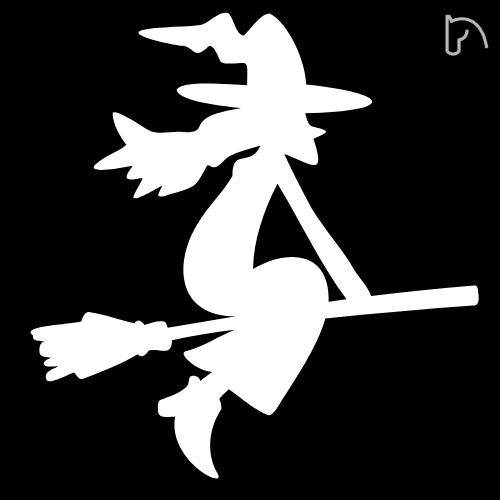 MOLDE HALLOWEEN BRUXA 1