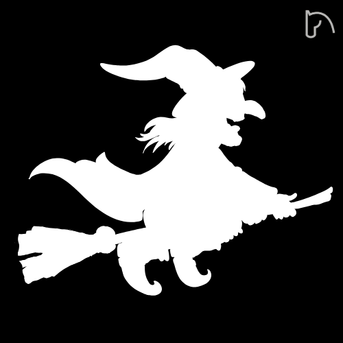 MOLDE HALLOWEEN BRUXA 2