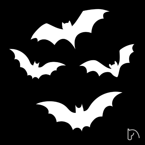 MOLDE HALLOWEEN MORCEGOS