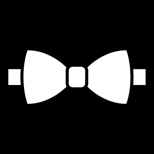 MOLDE MASCULINO GRAVATA BORBOLETA