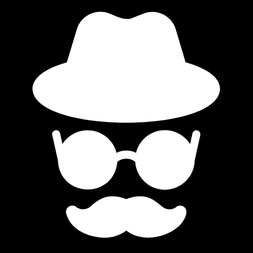 MOLDE MASCULINO ÓCULOS BIGODE E CHAPÉU