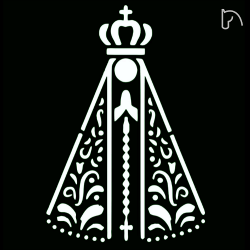 MOLDE IMAGEM NOSSA SENHORA DETALHADA